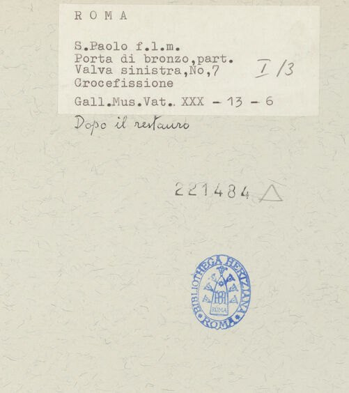 Rückseite von bh221484_recto