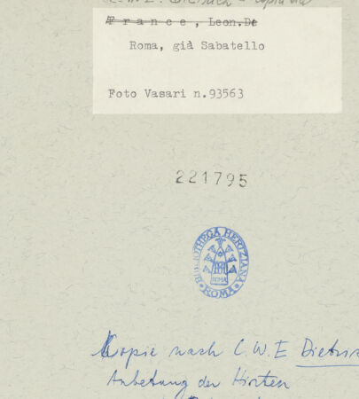 Rückseite von bh221795_recto