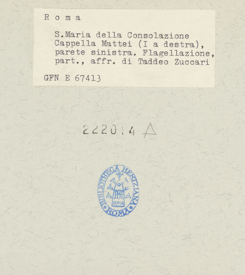 Rückseite von bh222014_recto