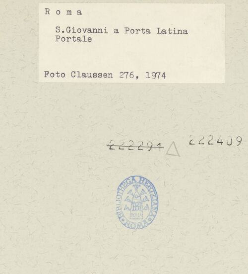 Rückseite von bh222409_recto