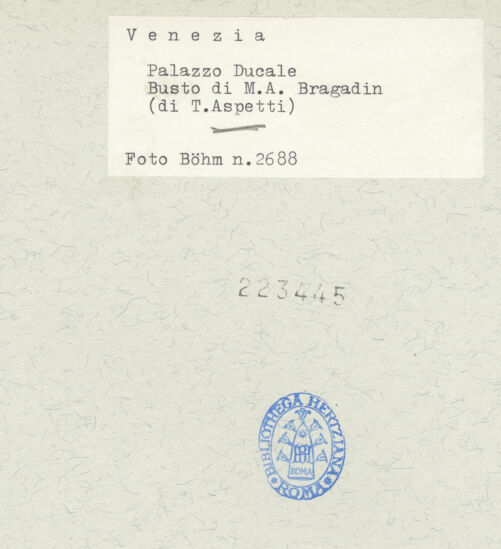 Rückseite von bh223445_recto