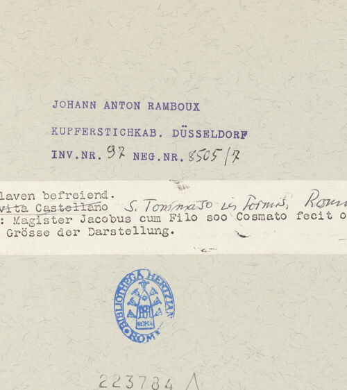 Rückseite von bh223784_recto