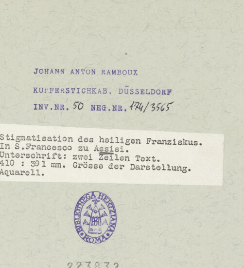 Rückseite von bh223832_recto