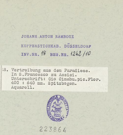 Rückseite von bh223864_recto