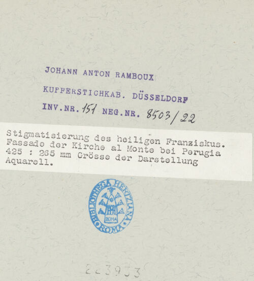 Rückseite von bh223933_recto