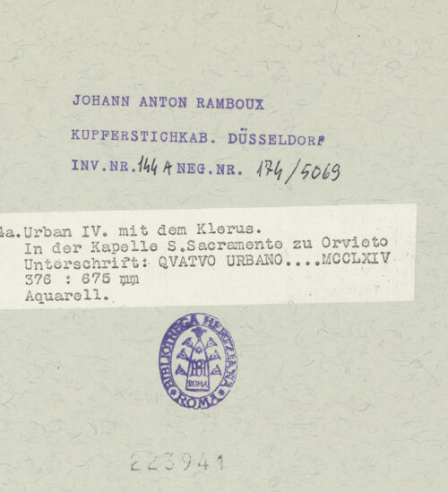 Rückseite von bh223941_recto