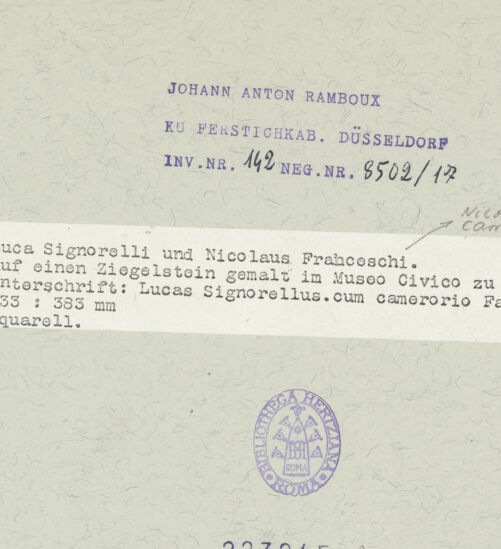 Rückseite von bh223945_recto