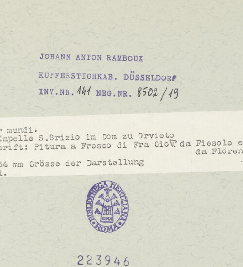 Rückseite von bh223946_recto