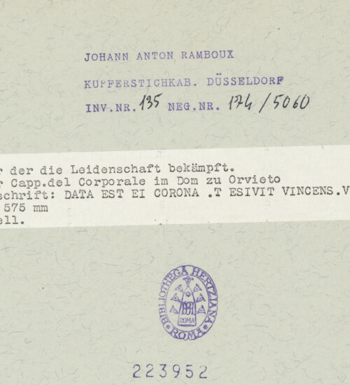 Rückseite von bh223952_recto