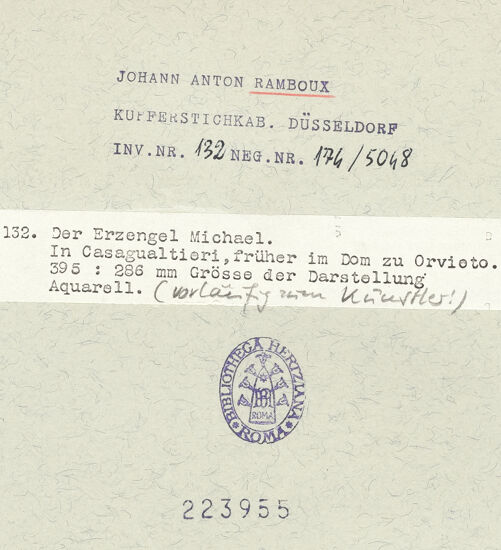 Rückseite von bh223955_recto