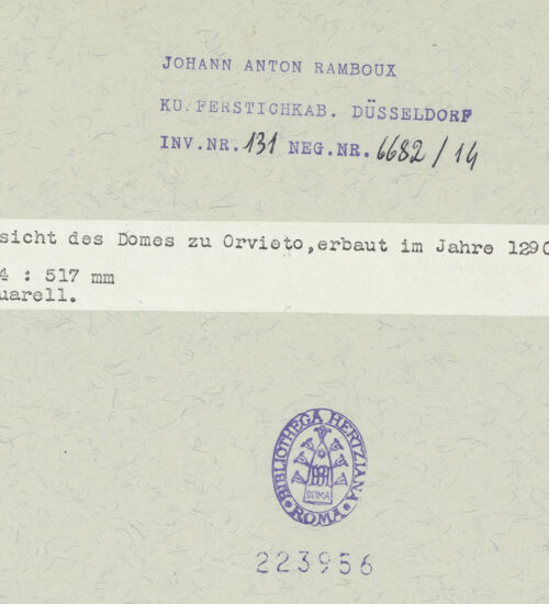 Rückseite von bh223956_recto