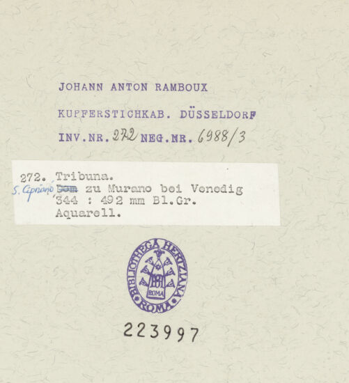 Rückseite von bh223997_recto