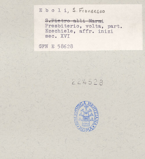 Rückseite von ICCD [https://www.deutsche-digitale-bibliothek.de/content/lizenzen/rv-ez/] Propheten - Detail: Joel und Ezechiel, bh224528_recto. Foto.