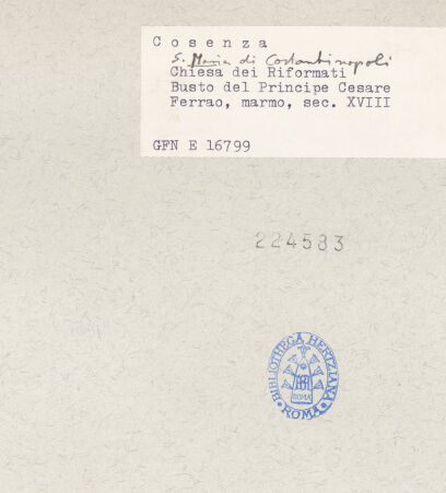 Rückseite von bh224583_recto