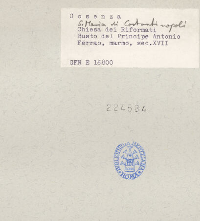 Rückseite von bh224584_recto