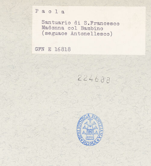 Rückseite von bh224688_recto