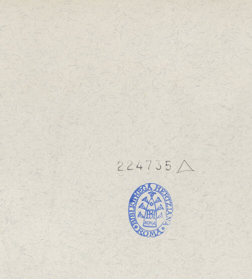 Rückseite von Alinari [https://www.deutsche-digitale-bibliothek.de/content/lizenzen/rv-ez/] Beweinung Christi - Gesamtansicht, bh224735_recto. Foto.