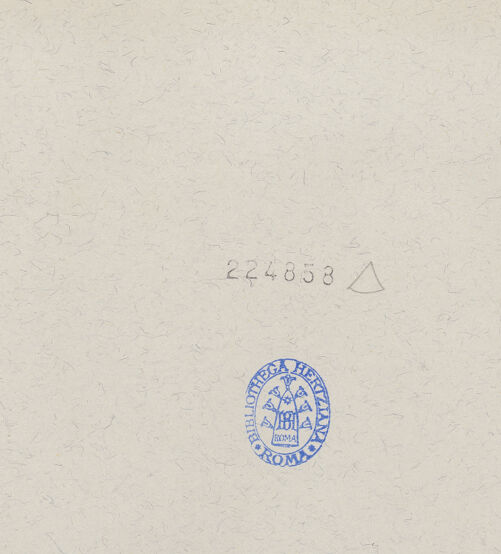 Rückseite von Alinari [https://www.deutsche-digitale-bibliothek.de/content/lizenzen/rv-fz/] Frontalansicht, bh224858_recto. Foto.