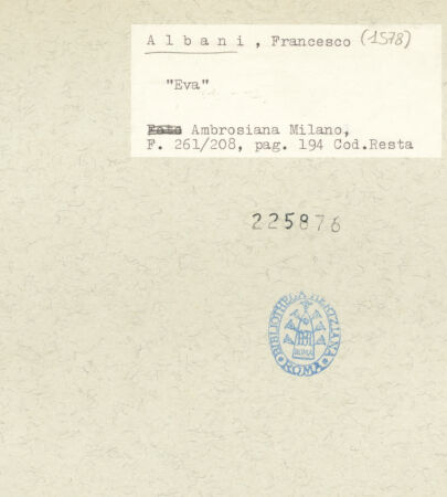 Rückseite von bh225876_recto