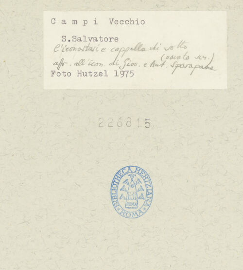 Rückseite von bh226815_recto