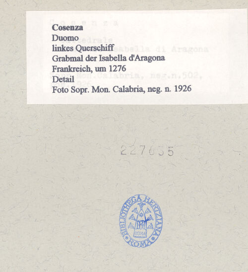 Rückseite von bh227635_recto