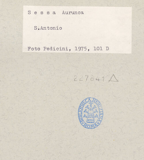 Rückseite von Pedicini, Luciano [https://www.deutsche-digitale-bibliothek.de/content/lizenzen/rv-ez/] Gesamtansicht, bh227841_recto. Foto: Pedicini, Luciano.