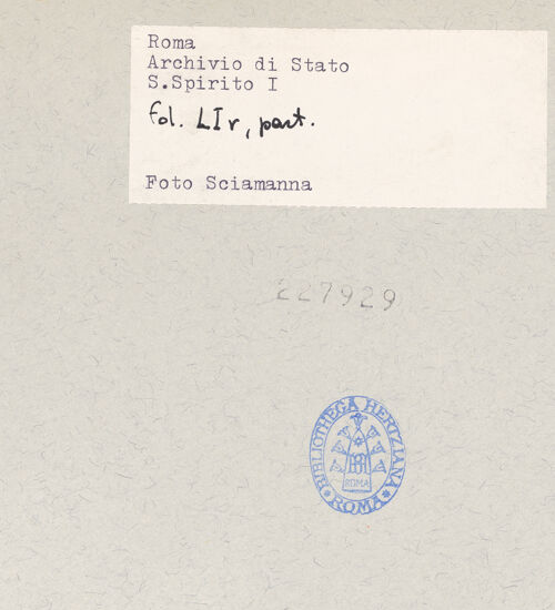 Rückseite von bh227929_recto