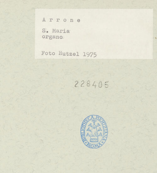 Rückseite von Getty Research Institute [https://www.deutsche-digitale-bibliothek.de/content/lizenzen/rv-ez/] Orgel mit drei Szenen aus dem Leben DavidsDavids Triumph - Gesamtansicht, bh228405_recto. Foto: Hutzel, Max.