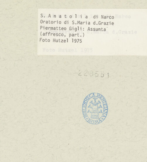 Rückseite von Getty Research Institute [https://www.deutsche-digitale-bibliothek.de/content/lizenzen/rv-ez/] Marias Himmelfahrt und Krönung sowie Evangelisten und HeiligeMariae Himmelfahrt - Detail: Apostelgruppe links, bh228551_recto. Foto: Hutzel, Max.