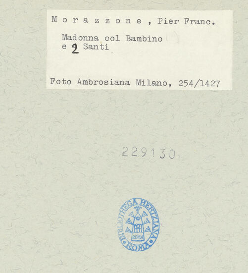 Rückseite von bh229130_recto