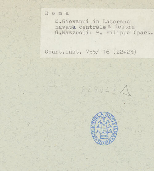 Rückseite von bh229842_recto