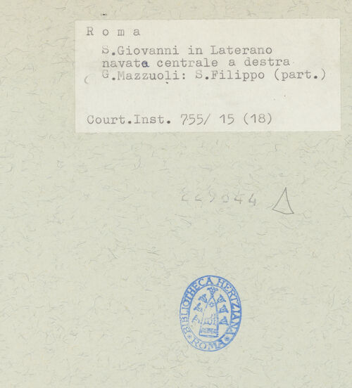 Rückseite von bh229844_recto