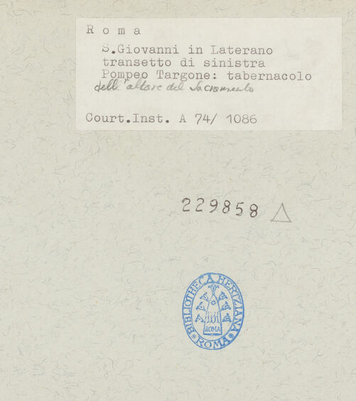 Rückseite von bh229858_recto