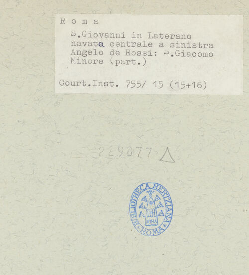 Rückseite von bh229877_recto