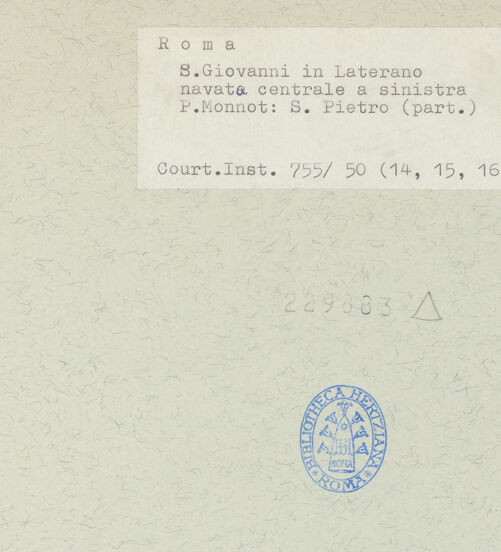 Rückseite von bh229883_recto