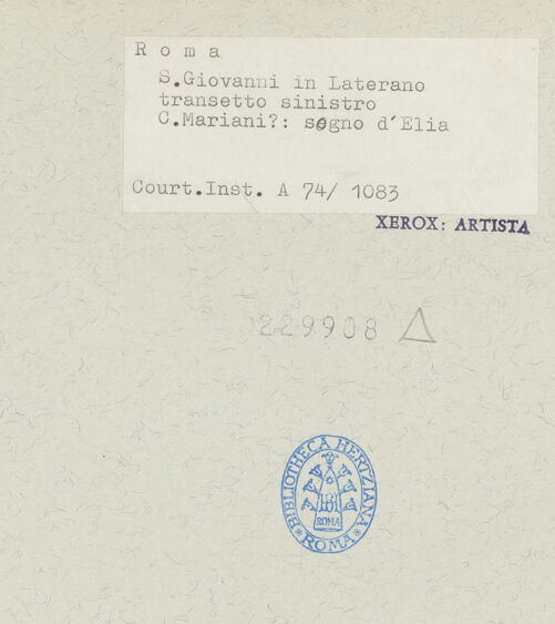 Rückseite von bh229908_recto