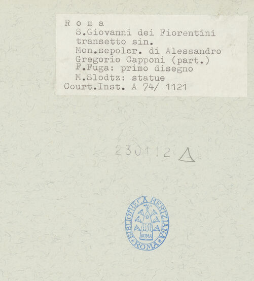 Rückseite von bh230112_recto