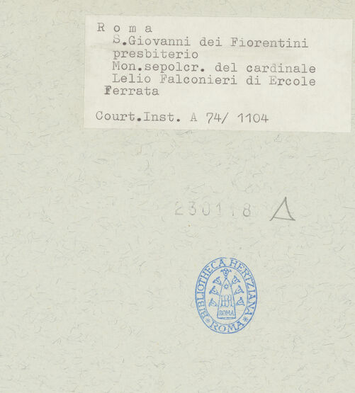 Rückseite von bh230118_recto