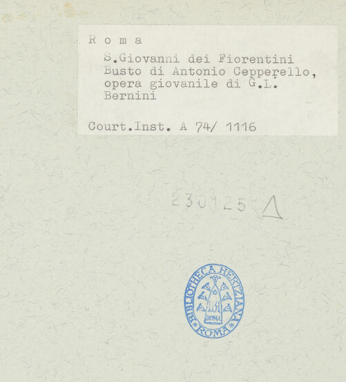 Rückseite von bh230125_recto