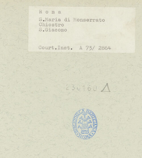 Rückseite von Courtauld Institute [https://rightsstatements.org/page/CNE/1.0/] Der heilige Jakobus - Oberkörper und Kopf von rechts, bh230160_recto. Foto.