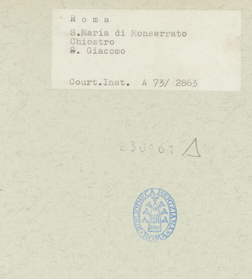 Rückseite von Courtauld Institute [https://rightsstatements.org/page/CNE/1.0/] Der heilige Jakobus - Füße, bh230161_recto. Foto.