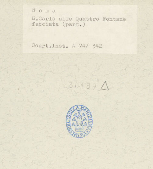 Rückseite von bh230189_recto