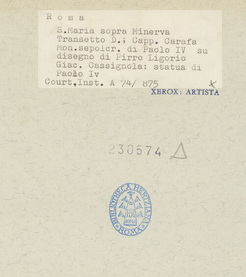 Rückseite von bh230574_recto