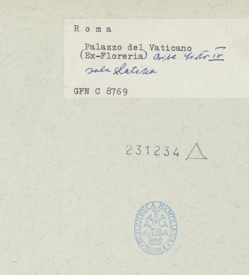 Rückseite von bh231234_recto