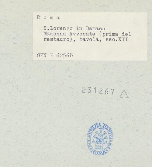 Rückseite von bh231267_recto