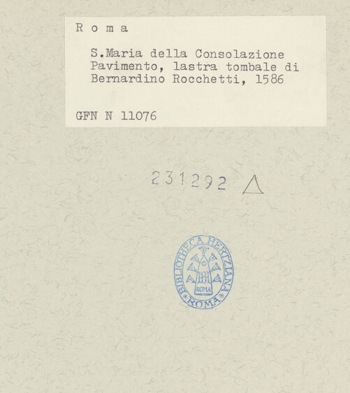 Rückseite von bh231292_recto