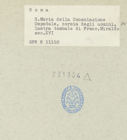 Rückseite von bh231304_recto