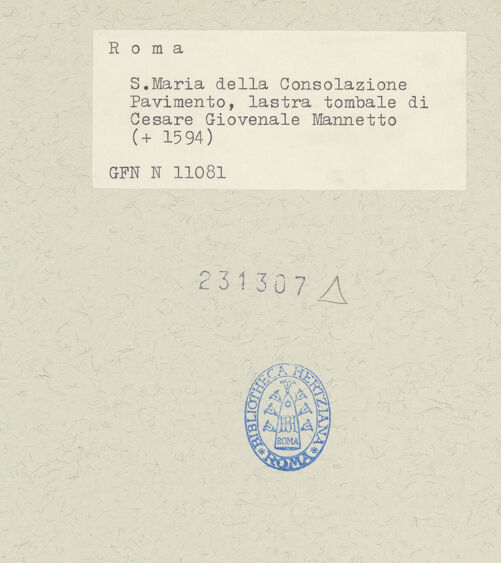 Rückseite von bh231307_recto