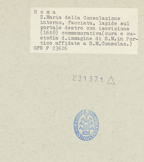 Rückseite von bh231371_recto