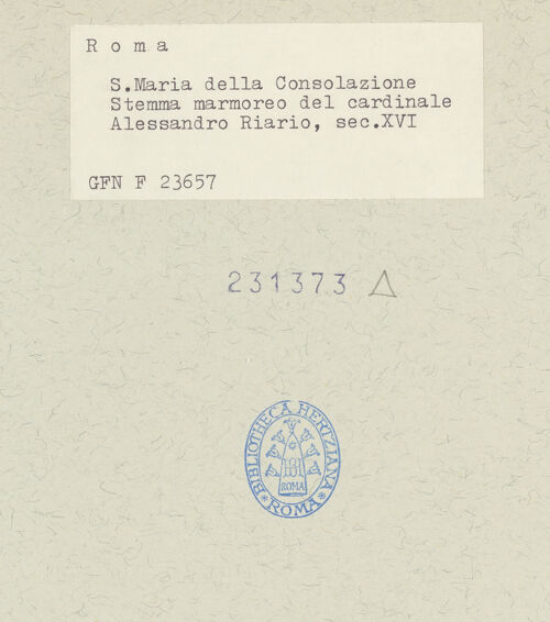 Rückseite von bh231373_recto